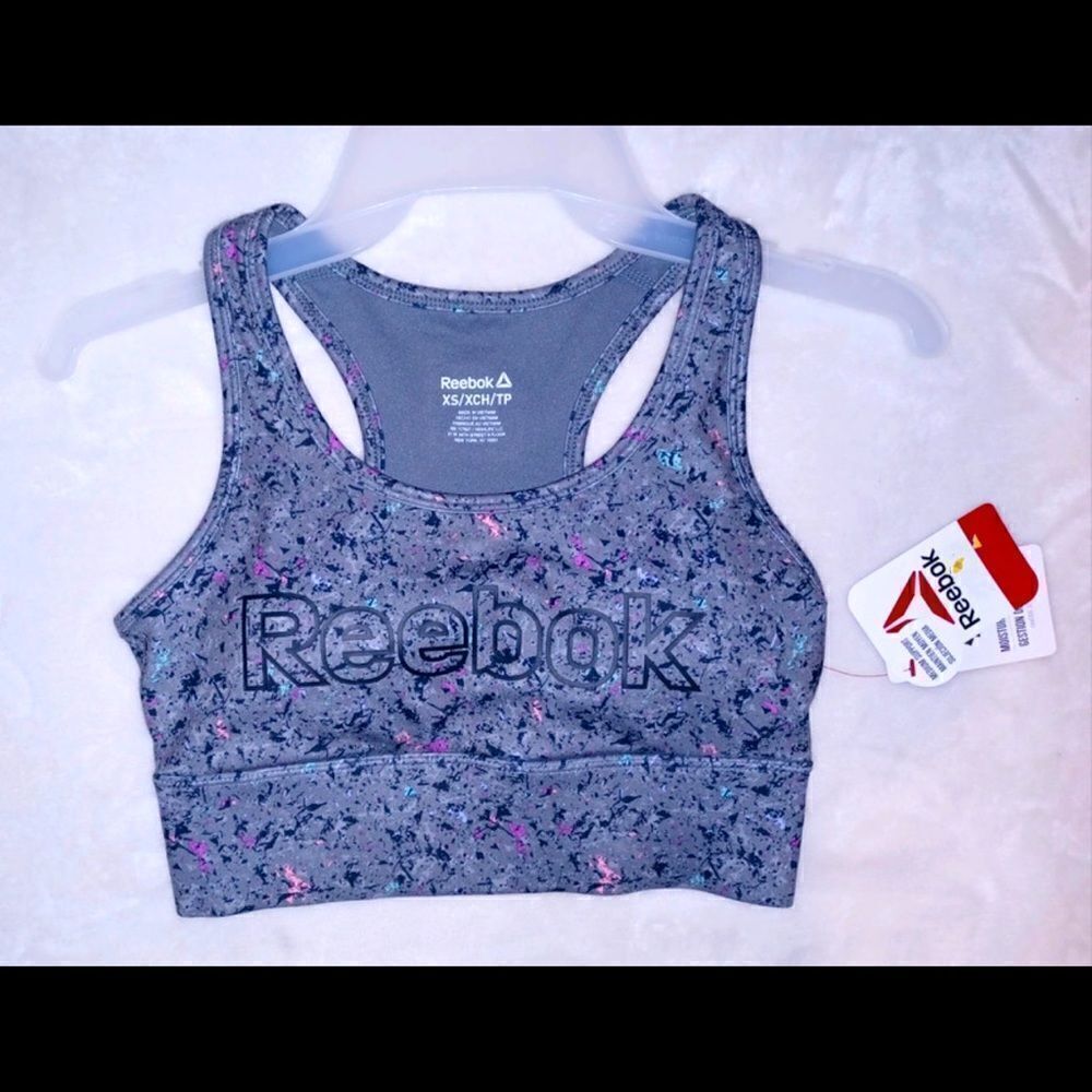 NWT Reebok sports bra size xs